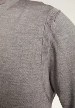 Montagut Sleeveless vest with logo in merino wool - Ernardo