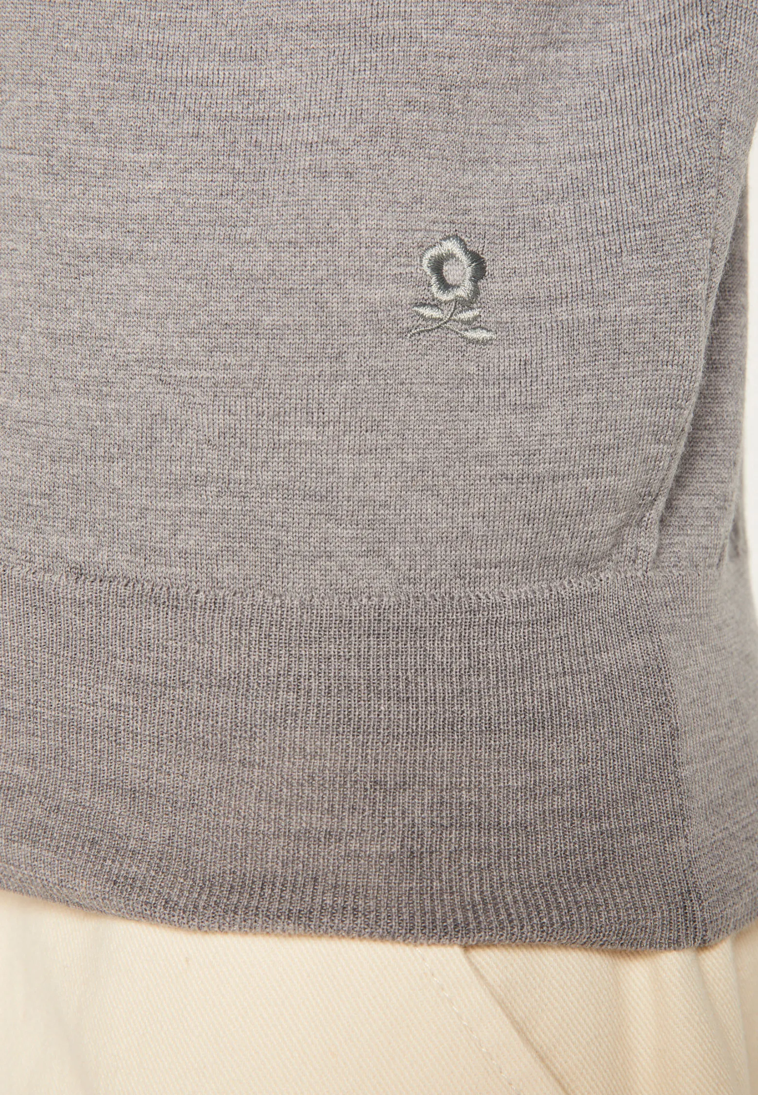 Montagut Sleeveless vest with logo in merino wool - Ernardo