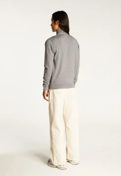 Montagut Sleeveless vest with logo in merino wool - Ernardo