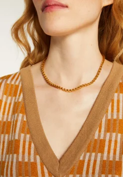 Montagut Sleeveless V-neck patterned sweater - Ganael