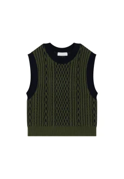 Montagut Sleeveless wool and cashmere sweater - Clotilde