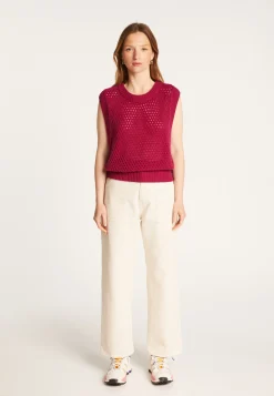 Montagut Sleeveless wool and cashmere sweater - Raven