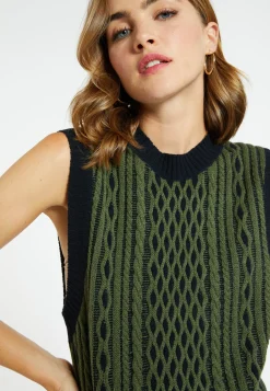 Montagut Sleeveless wool and cashmere sweater - Clotilde