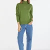 Montagut Slit turtleneck sweater in merino wool - Amy