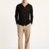 Montagut Slub linen button-down shirt - Blason