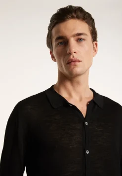 Montagut Slub linen button-down shirt - Blason