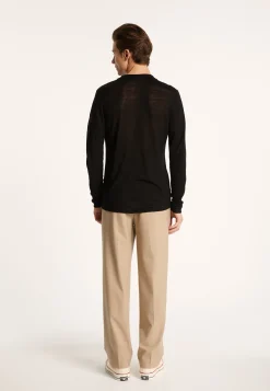 Montagut Slub linen button-down shirt - Blason