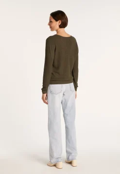 Montagut Slub linen cardigan with pockets - Beauté