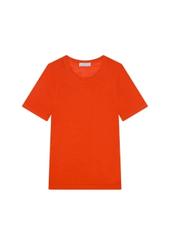 Montagut Slub linen crew neck t-shirt - Lucie