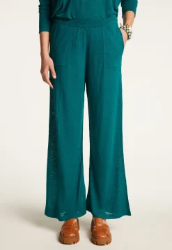 Montagut Slub linen pants - Debora