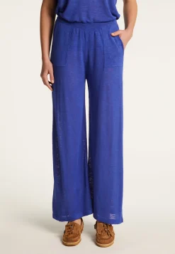 Montagut Slub linen pants - Debora