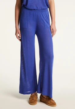 Montagut Slub linen pants - Debora