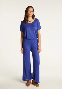 Montagut Slub linen pants - Debora