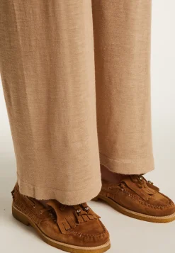 Montagut Slub linen pants - Debora