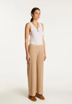 Montagut Slub linen pants - Debora