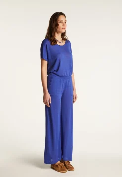 Montagut Slub linen pants - Debora