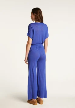 Montagut Slub linen pants - Debora