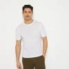 Montagut Slub linen round neck T-shirt - Renaud
