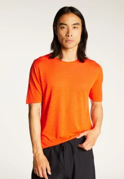 Montagut Slub linen round neck T-shirt - Renaud