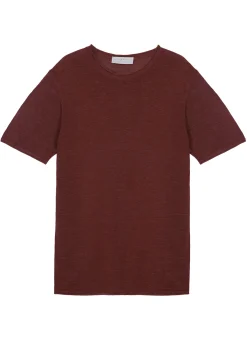 Montagut Slub linen round neck T-shirt - Renaud