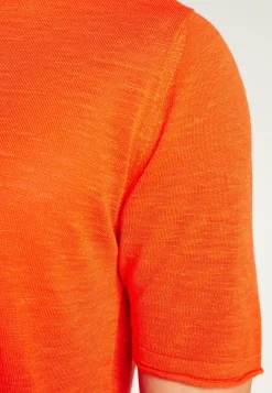 Montagut Slub linen round neck T-shirt - Renaud