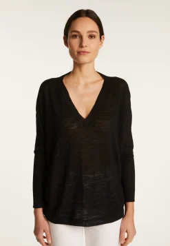 Montagut Slub linen sweater - Beja