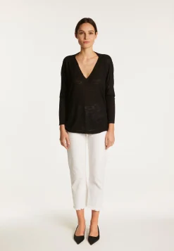 Montagut Slub linen sweater - Beja