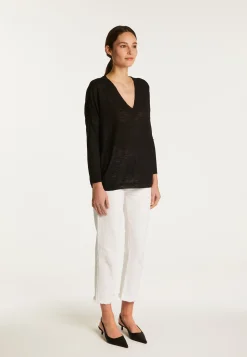 Montagut Slub linen sweater - Beja