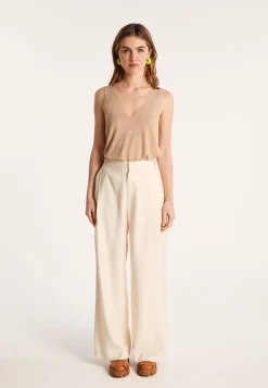 Montagut Slub linen tank top - Lalita