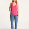 Montagut Slub linen tank top - Lalita