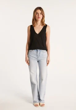 Montagut Slub linen tank top - Lalita