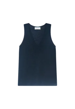 Montagut Slub linen tank top - Lalita