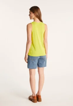 Montagut Slub linen tank top - Lalita