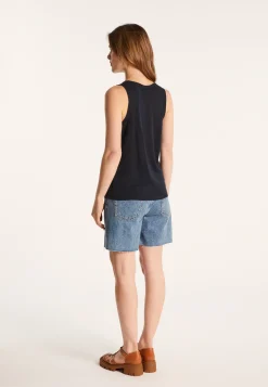 Montagut Slub linen tank top - Lalita