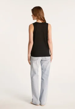 Montagut Slub linen tank top - Lalita