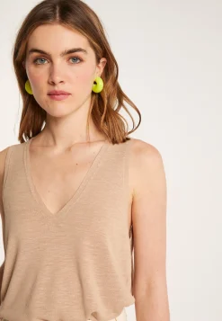 Montagut Slub linen tank top - Lalita