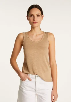 Montagut Slub linen tank top - Maitena
