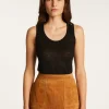 Montagut Slub linen tank top - Maitena