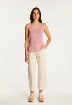 Montagut Slub linen tank top - Maitena