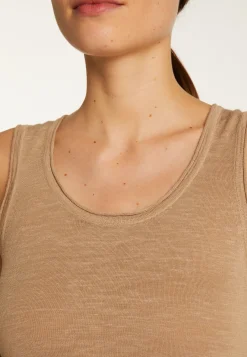 Montagut Slub linen tank top - Maitena