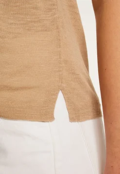 Montagut Slub linen tank top - Maitena