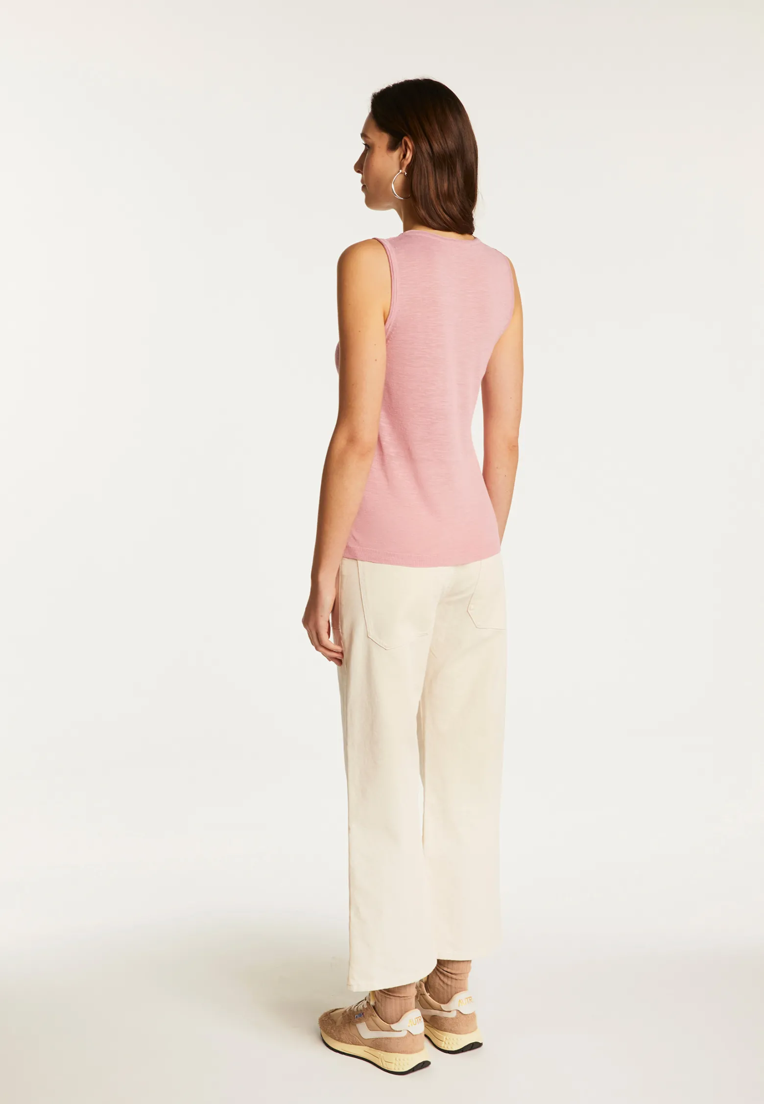 Montagut Slub linen tank top - Maitena
