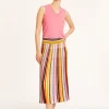 Montagut Slub linen tank top - Tahiti