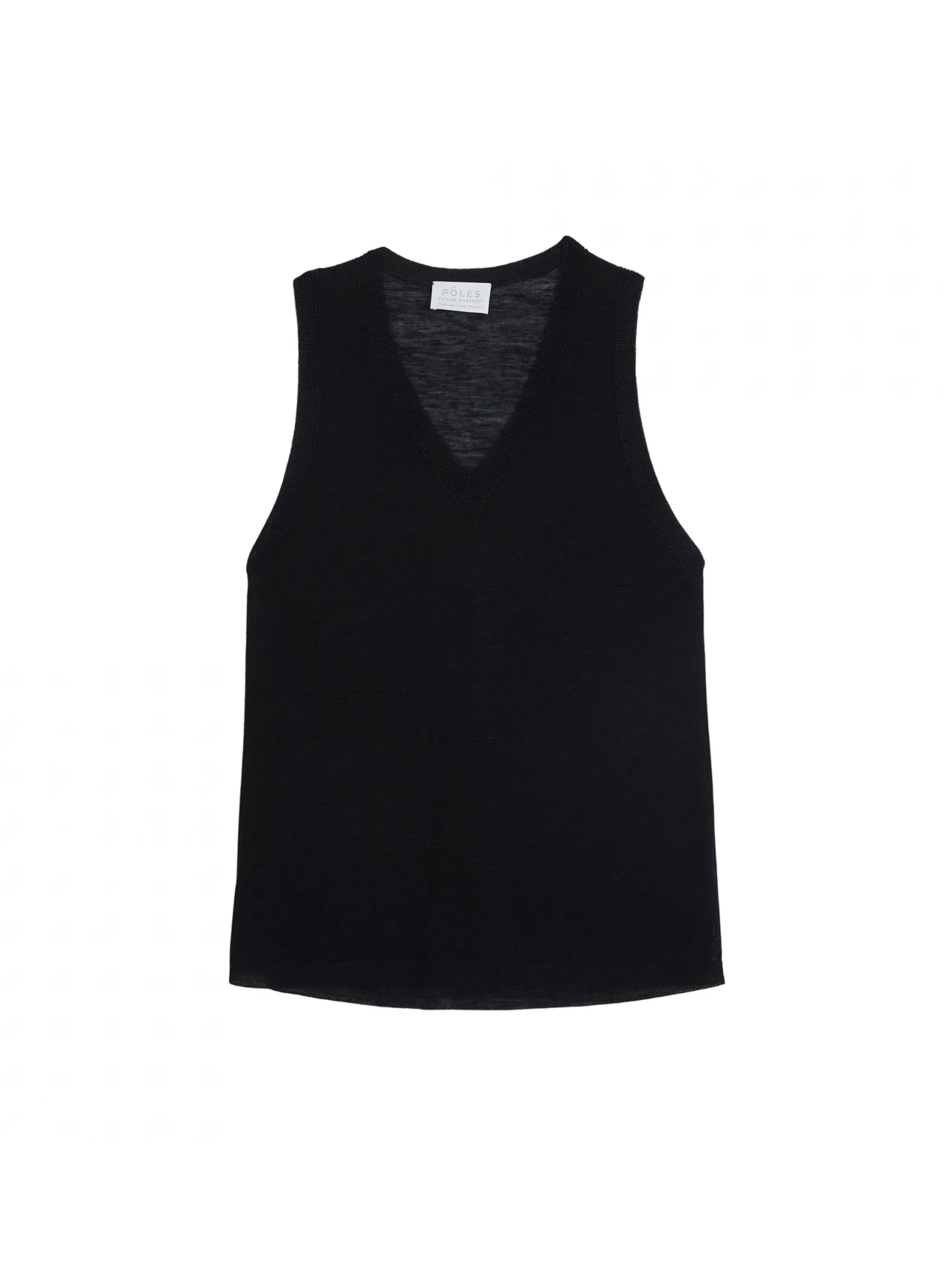 Montagut Slub linen tank top - Tahiti