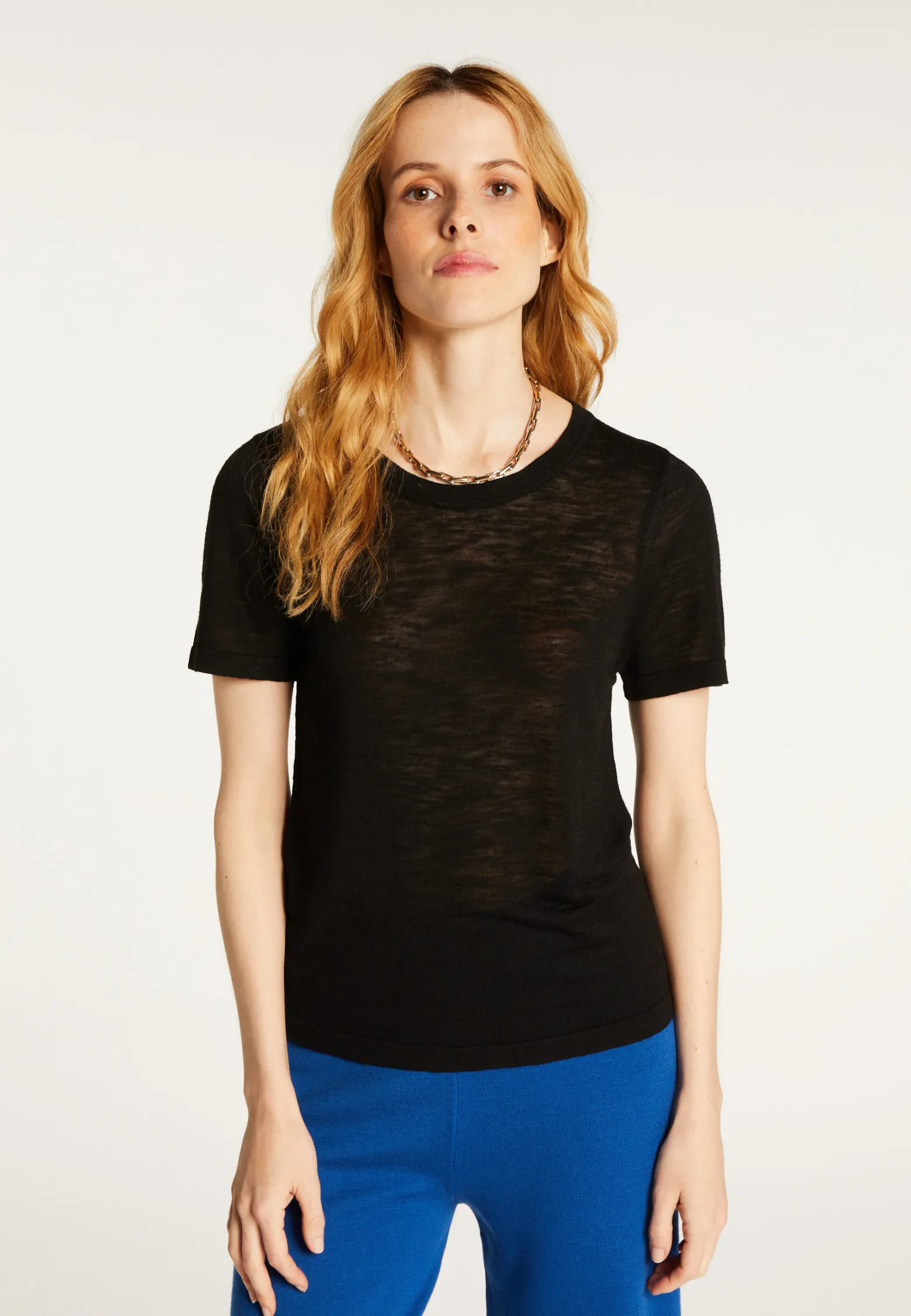 Montagut Slub linen T-shirt - Lucie