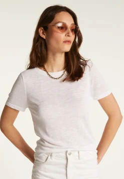 Montagut Slub linen T-shirt - Lucie