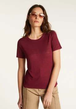 Montagut Slub linen T-shirt - Lucie