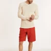 Montagut Slub linen t-shirt with raglan sleeves - Damon