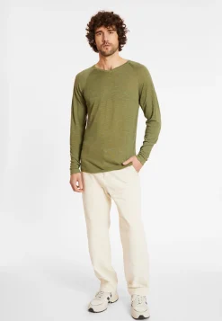 Montagut Slub linen t-shirt with raglan sleeves - Damon