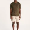 Montagut Slub linen t-shirt with Tunisian collar - Barakae